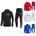 Chilet en gros de deux pièces Sportswear Jogger Tracksuit